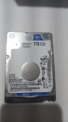 Hd 1tb de Notebook, Xbox, Ps3, Ps4, Dvr, Pc. NOVO - 020