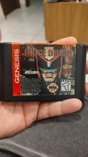 Cartucho original Juiz Dredd megadrive original SegaSega