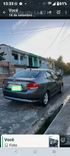 Honda City Sedan LX 1.5 Flex 16V 4P Aut. 2012