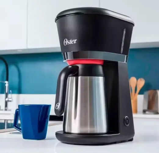 Cafeteira elétrica com jarra térmica inox Oster 220v