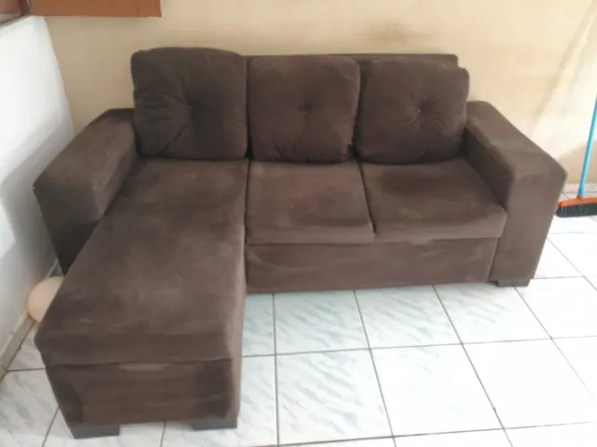 SOFÁ 3LUGARES COM CHEISE 