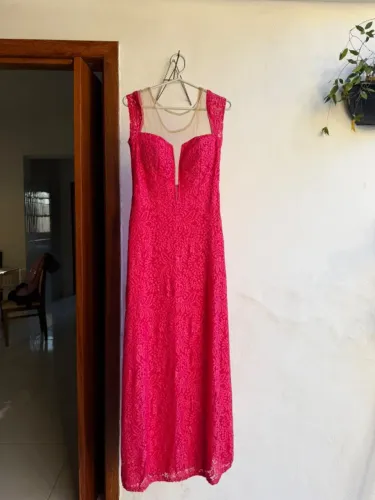Vestido de Festa - Rosa Pink