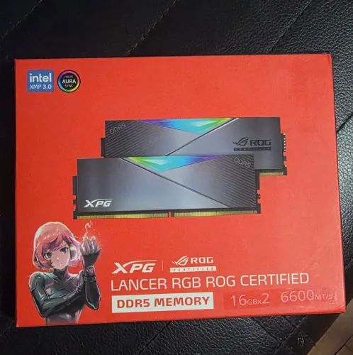 Memoria ram ddr5 Asus ROG 32gb XPG RGB edição limitada