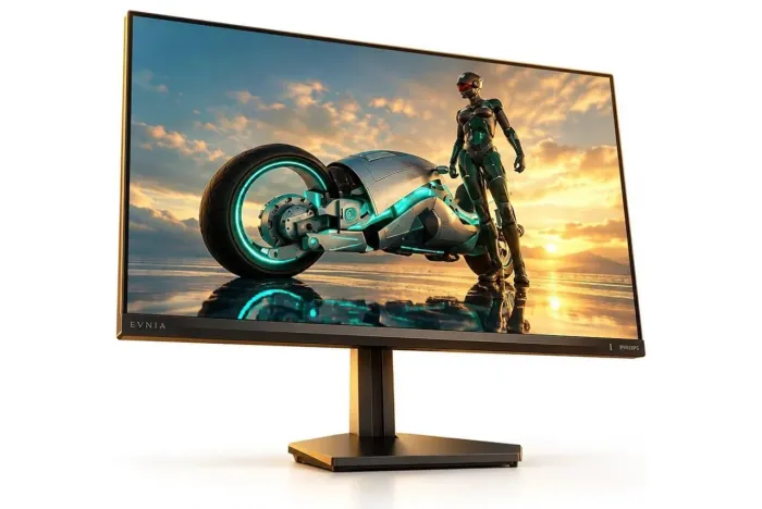 Monitor Gamer Philips Evnia, 27 Pol, Full HD, Fast IPS, 200Hz, 0.3ms,HDR10, HDMI/DP
