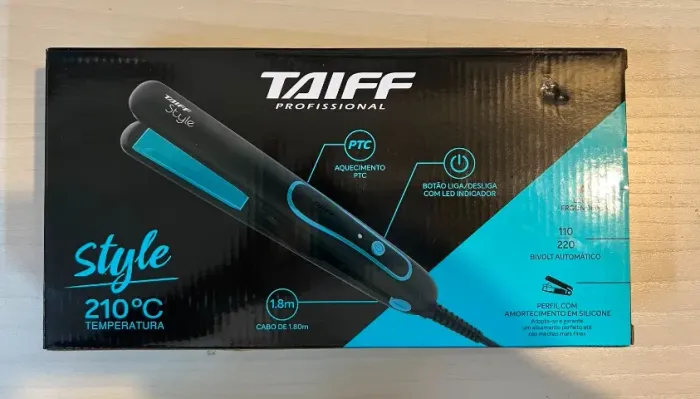 CHAPINHA TAIFF PROFISSIONAL STYLE BIVOLT NA CAIXA
