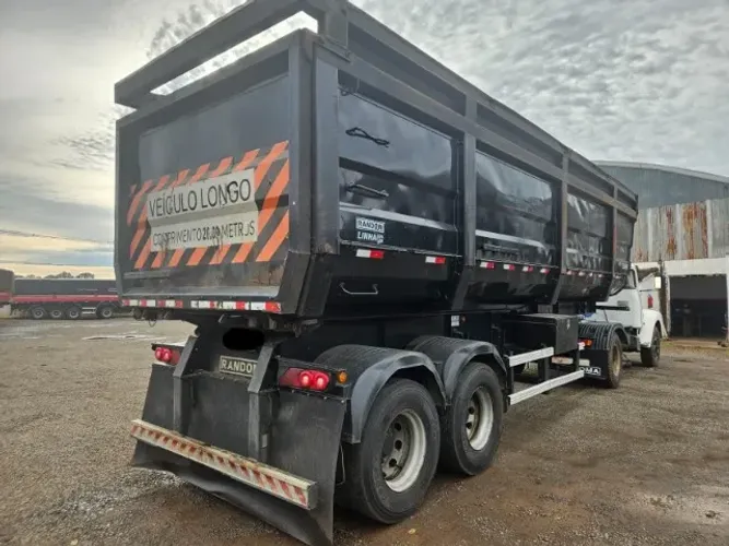 Rodotrem Traseiro 35m3 Randon 2022 Sem Pneus 2 Eixos