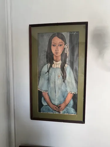 Quadro gravura de Amedeo Modigliani