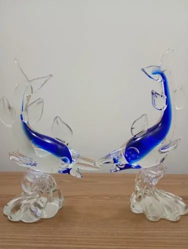 Dupla De Peixes Em Murano