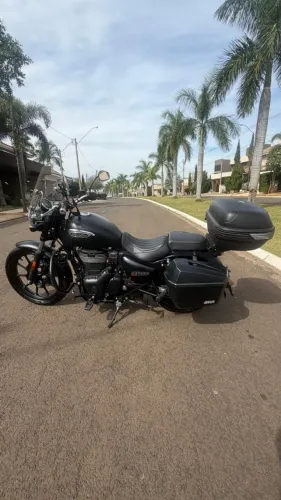 ROYAL ENFIELD - METEOR 350 - PREPARADA PARA VIAGENS