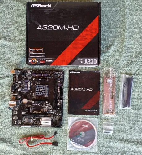 Placa-mãe ASRock A320M-HD