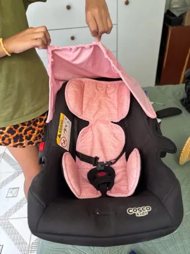 Bebê conforto cosco - rosa