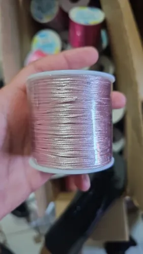 Linha 1mm rolos com 100 metros diversas cores