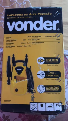 Lavadora de alta pressão Lav1300 Vonder 220V