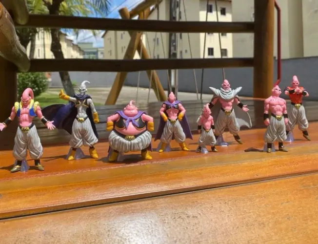 ACTION FIGURE MAJIN BOO CONJUNTO 8 peças