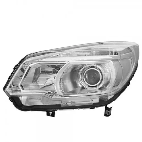 Farol S10 LTZ 2012 2013 2014 2015 cromado com lupa