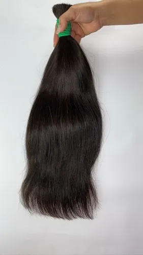 Cabelo humano liso de 55cm
