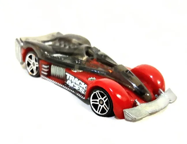 Miniatura<br> *HotWheels* <br>Esc:1:64<br>*Road Rocket*<br>Vermelho<br>1995- Malaysia<br>Mattel.Inc.