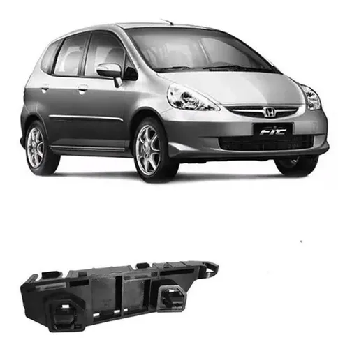 Guia Suporte Parachoque Fit 2003 2004 2008 Dianteiro Direito