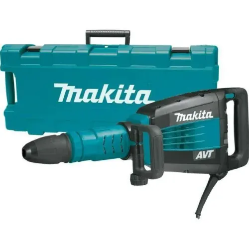 Martelo Demolidor SDS Max Makita HM1214CZ - 1.510W - Velocidade Variável, Dupla isolação, 