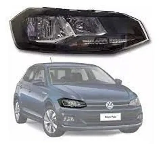 Farol original  VW  para o novo Polo e Virtus 