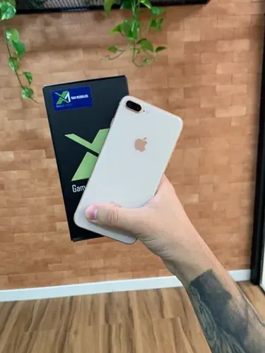 iPhone 8 Plus dourado sem detalhes // somos a melhor loja 