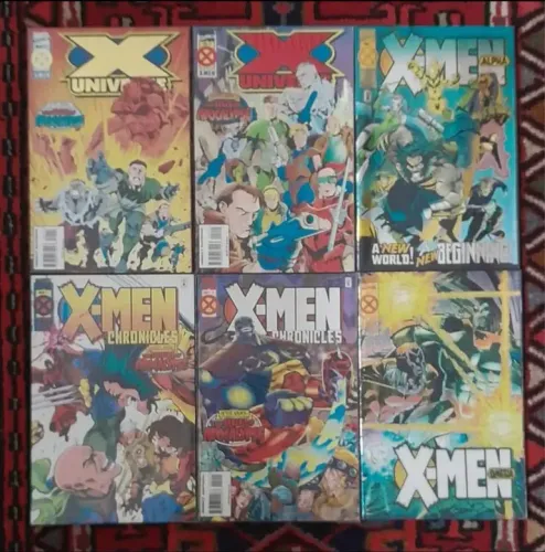 X-Men saga do apocalypse original em ingles - saga completa - 44 edições 