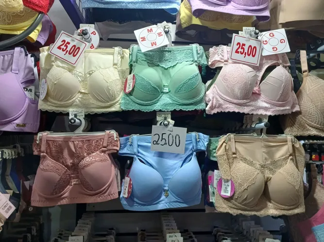 Conjuntos de lingeries a partir de 22,00 reais 