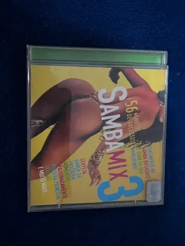 Cd coletânea samba mix 3 original 