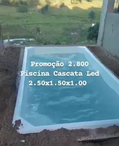 Promoção Piscina em fibra