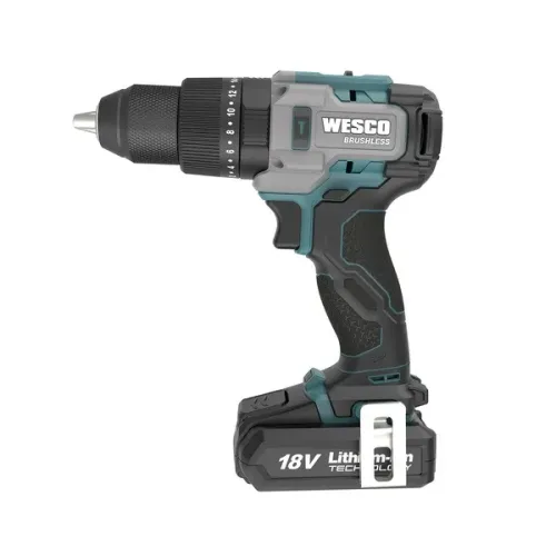 PARAFUSADEIRA C/IMPACTO BRUSHLESS C/2BAT 2AH 18V-Wesco