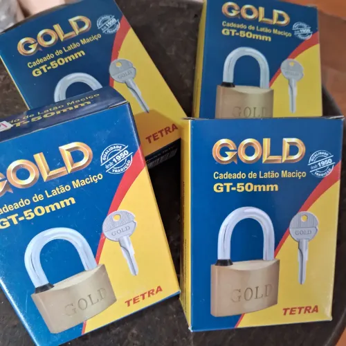 Cadeado Gold 50mm tetra