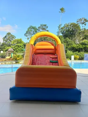Mini tobogã escorregador inflavel 
