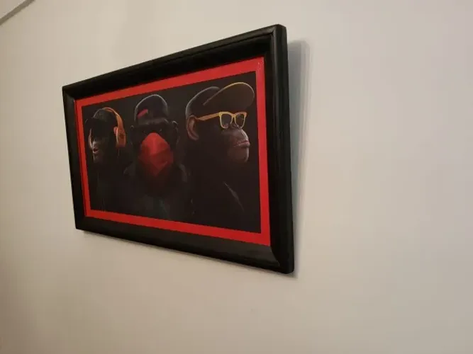 quadro em tela decorativa. 