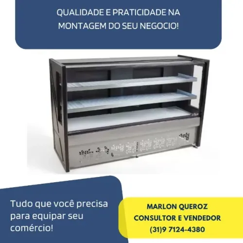 Balcao Refrigerado 2,0 Metros Polar Platinum