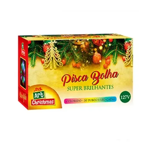 Pisca Pisca Bolha 127v 3,9m 2.5w Art Christmas