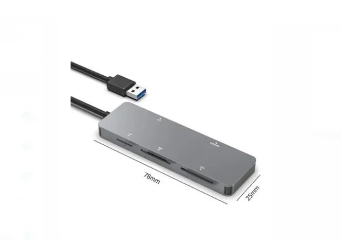 leitor de cartao cf sd micro sd cfast  HD 2 pol de notebook