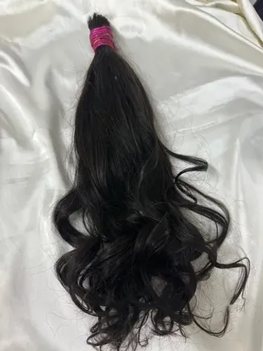 Cabelo humano de 55cm ondulado 