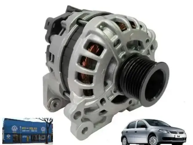 Alternado 90 amperes original Valeo Gol G5 2009, 2010, 2011, 2012, 2013