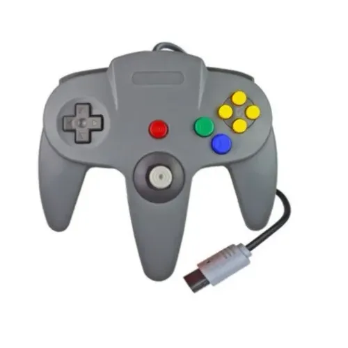 Controle Nintendo 64 Joystick Analógico Jogos Design Retrô Vintage