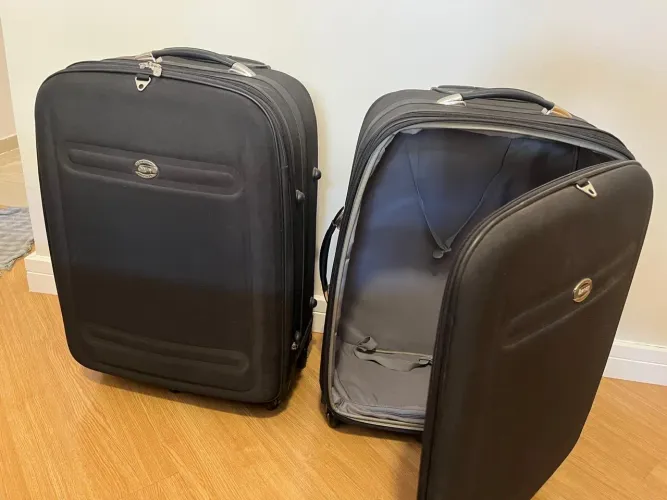 Conjunto 2 Malas Grandes, Expansíveis com rodízios