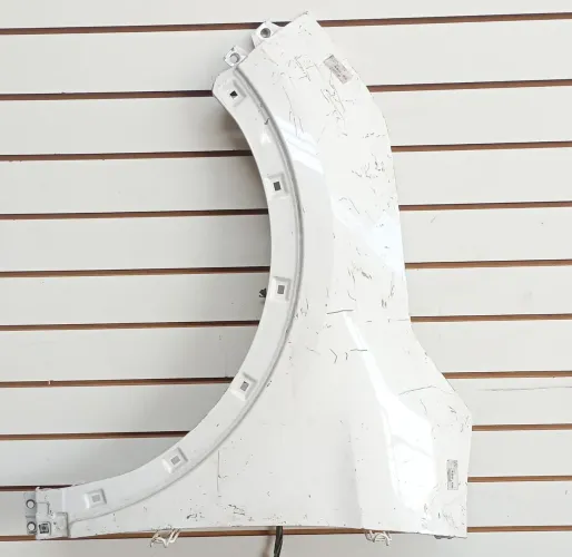 Paralama creta 23 esquerdo branco Filé