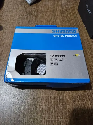 Pedal Shimano Speed Road RS500 na Caixa