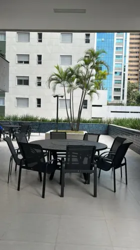 Conjunto de Mesa e Cadeiras para Área Externa - Novo