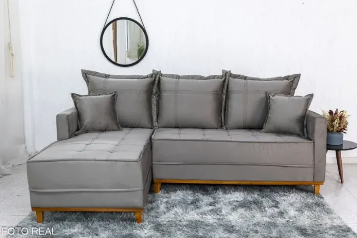 Sofá Chaise Milão    Pronta Entrega!  RNF