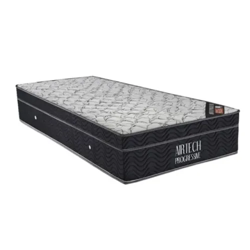 quarto colchao solteiro air tech progressive, da ortobom