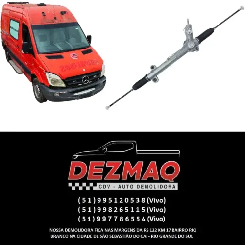 Setor Direçao Hidraulica Mercedes Sprinter 415 2012 2019 Hidráulico 