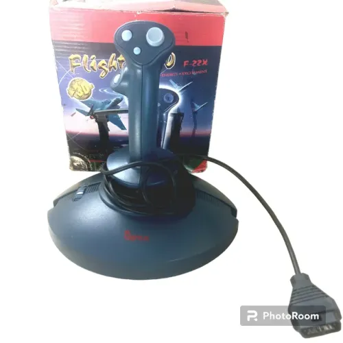 Joystick Gênios fight 2000 F22X 3D na caixa original