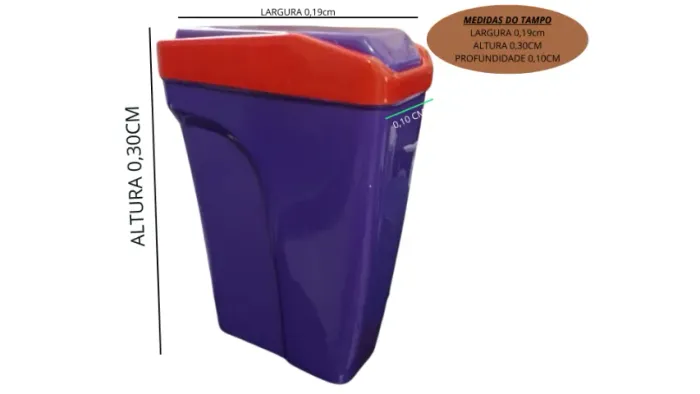 Porta Sabão Em Pó 2kg Grande