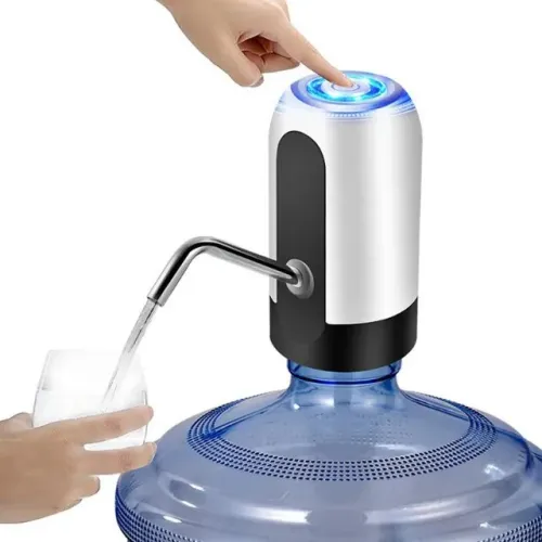 Promoção: Bomba Para Galão Água Elétrica Garrafão Torneira Filtro USB