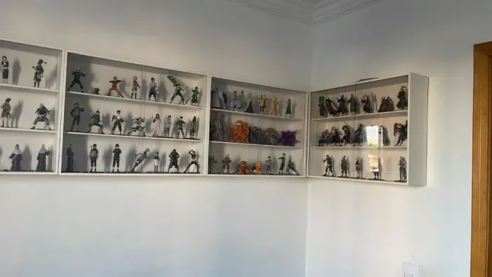 Coleção Naruto Shippuden D`Agostini Mais Poster, Nichos Incluindo os fascículos 99 bonecos